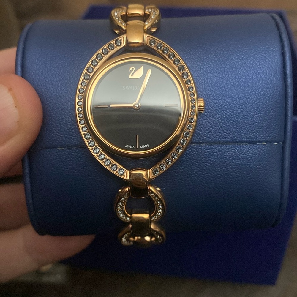 Swarovski Womens gold watch